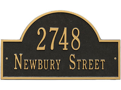 Metal Cast Plaque